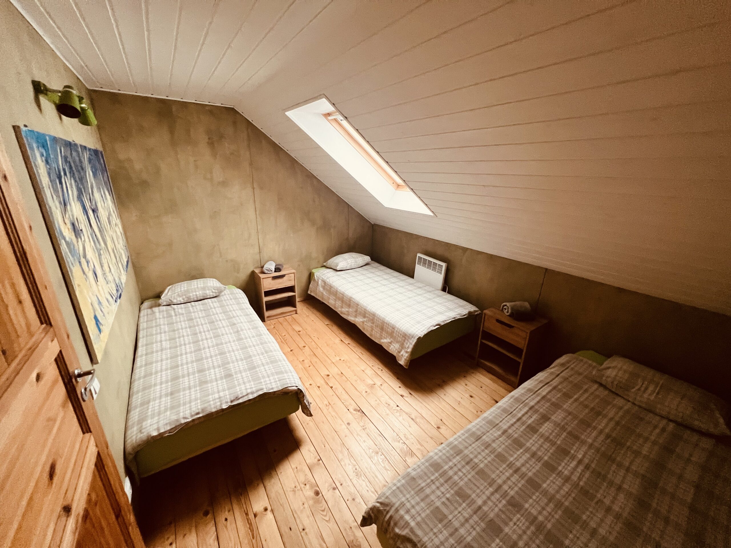 Magamistoad Salumetsa saunamajas kuni 12 inimesele
